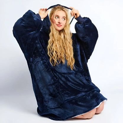 Oversized Fleece Blanket  Hoodie