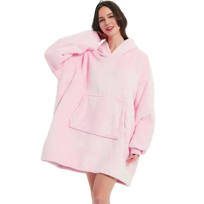 Oversized Fleece Blanket  Hoodie