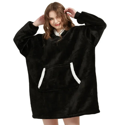 Oversized Fleece Blanket  Hoodie