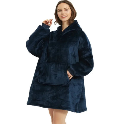 Oversized Fleece Blanket  Hoodie